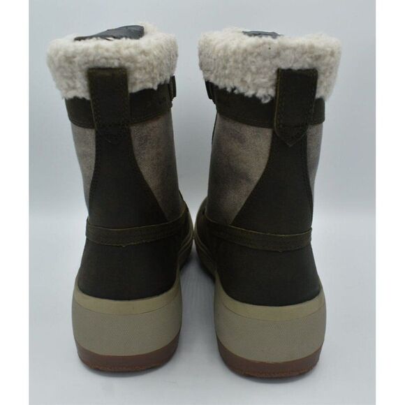 s-l400.jpg Merrell Womens Size 9.5 Haven Mid Lace Waterproof Polar Olive Winter Boots